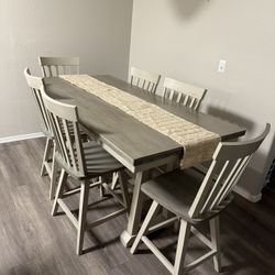 Grey Dining Table