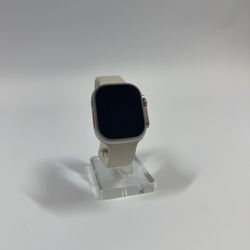 Factory Unlocked Apple Watch Ultra 49MM Natural Titanium MQEW3LL/A
