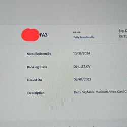 Delta Companion Certificate 
