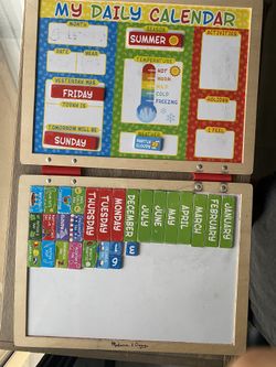 Melissa & Doug Magnetic Daily Calendar