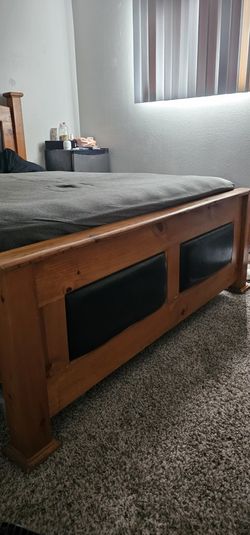 Wood Bed Frame