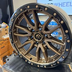 Fuel Rebel D681 18x9 6x135 -12ET BRONZE