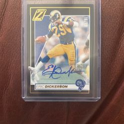 2024 Panini Zenith Eric Dickerson Auto /99