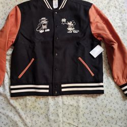Disney Mickey & Minnie Vintage Bomber Jacket 