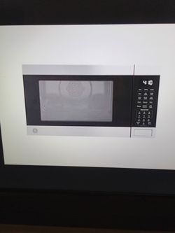 New GE Countertop Microwave Oven 1.6 cubic ft. 1150watt with 8 auto Cook settings & child lock