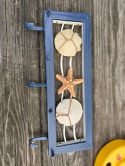 Coastal Nautical Wall Hook Rack