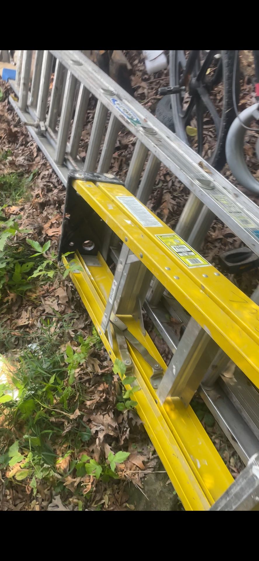 Werner 21 Ft Aluminum Ladder 100