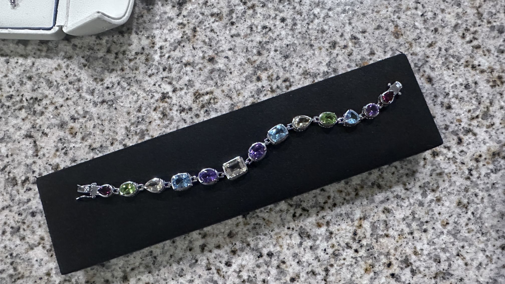 Gemstones Bracelet - sterling