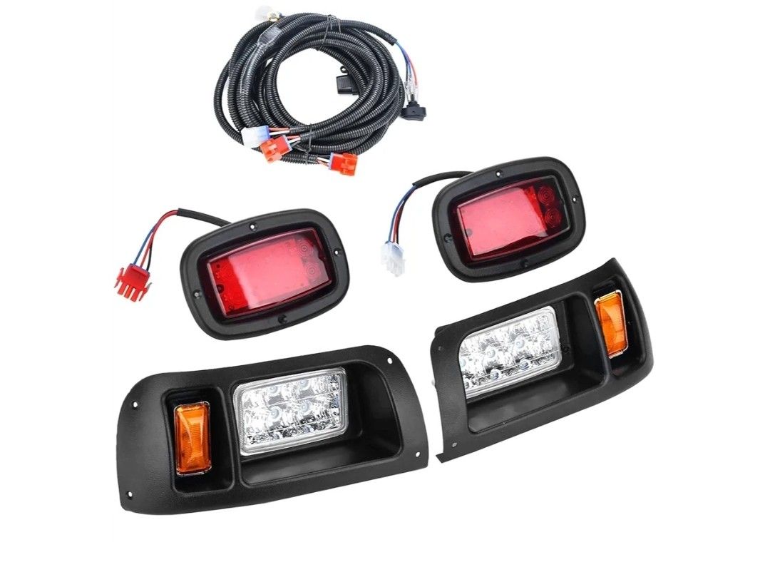 5830: New LED Lighting Kit, 12V Headlight Tail Light Kit for Club Car DS Golf Carts