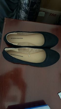 New Black Essential Slip Ons - size 6.5