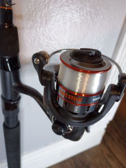 Grit Stick 3000 Spinning Reel with Rod