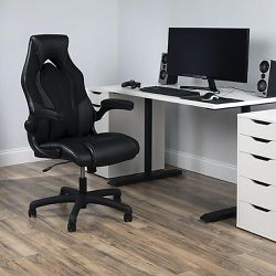 New Gaming Chair High Back Leather  Ergonomic  Black And Grey 