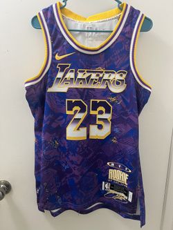 Nike Lakers LeBron James Select Series Jersey Size M