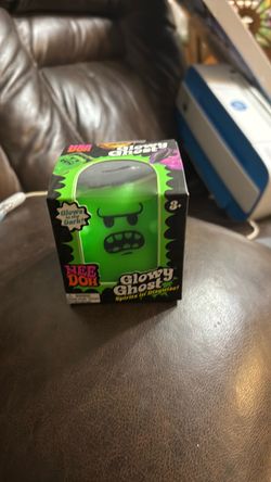 Nee Doh Glowy Ghost Stress Ball Toy