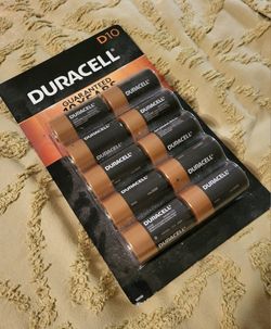 Duracell "D" Size Batteries