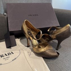Prada Heels Size 6 1/2