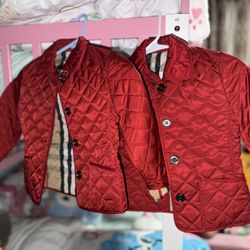 Kids4T Burberry Quilt Jacket 