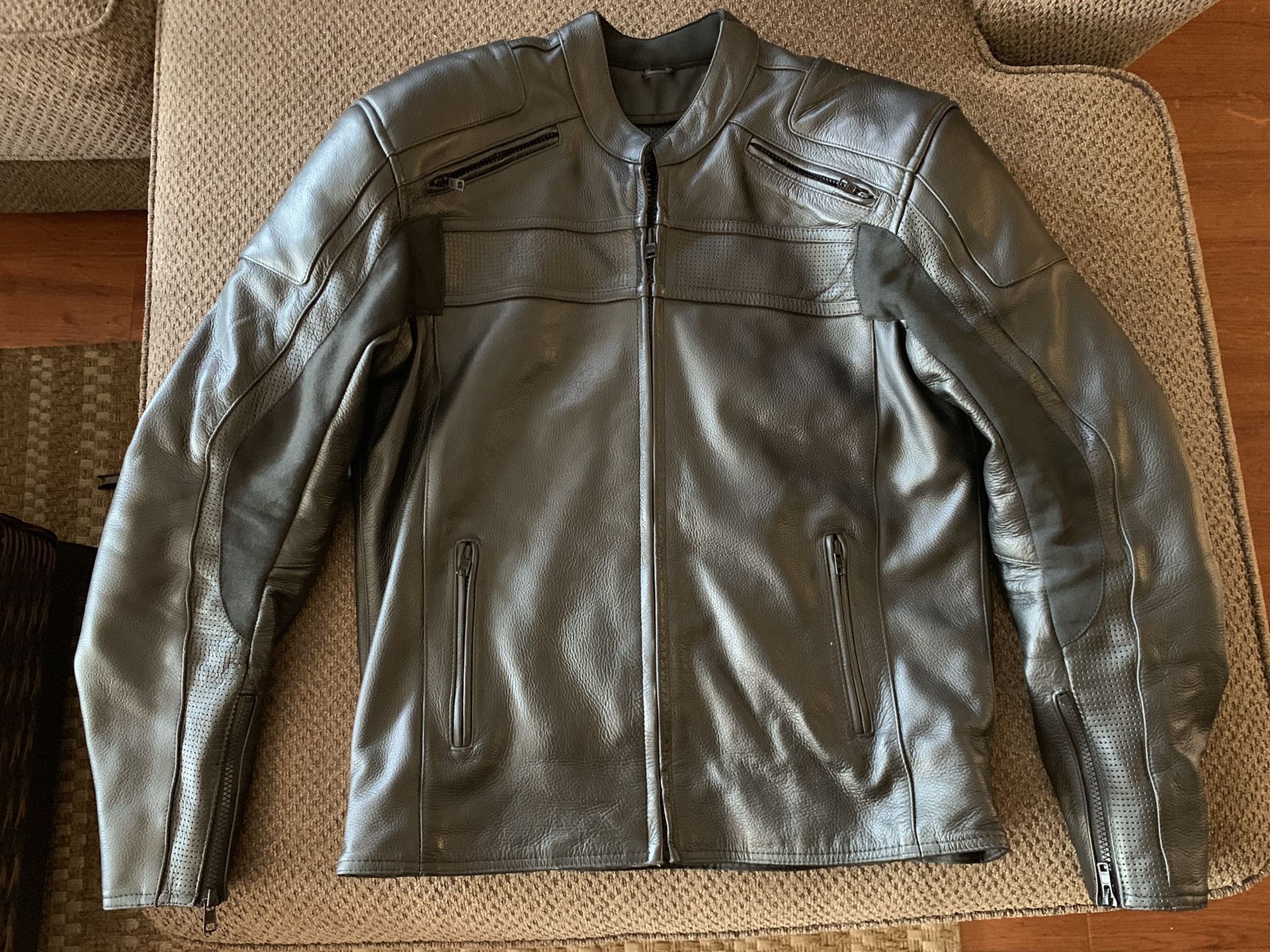Bilt leather motorcycle jacket