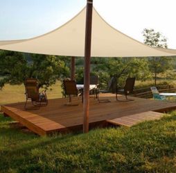 20’ X 20’ Off White Shade Canopy