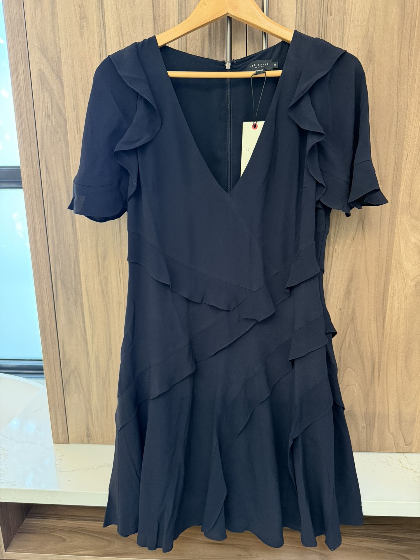 Ted Baker - Frilled Dress - Brand New