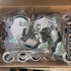 Roller Derby Roller Blades New With Box  Size 8 