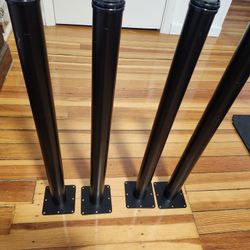 Metal Table Legs 27 In