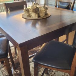 Bar Height Dining Table