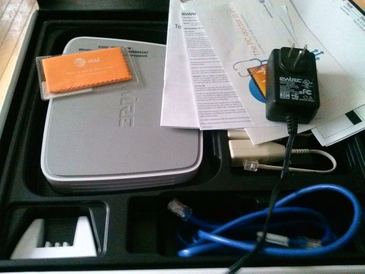 AT&T 2701HG-B 2Wire Wireless Gateway DSL AT&T 2701HG-B 2Wire Wireless Gateway DSL Router Modem Modem