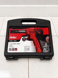Weller 140W/100W Dual Heat Soldering Gun Kit | Like New | Complete Case