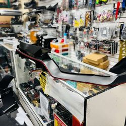 FOR 17-2021 HONDA CIVIC FK7 5D HATCHBACK SPORT TYPE-R STYLE REAR BUMPER DIFFUSER carbon look