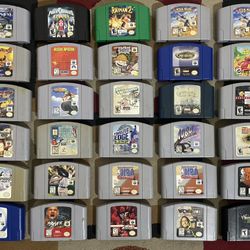 Used Nintendo 64 Video Games