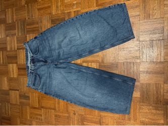 Zara blue baggy fit jeans Size 36" #denim #Y2K Trendy oversized relaxed denim.