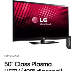 LG PLASMATV 50 INCH 50PT350