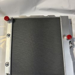1963 to 1969 Dodge Charger/Coronet/Plymouth Belvedere Full Aluminum 2-Row Racing Radiator