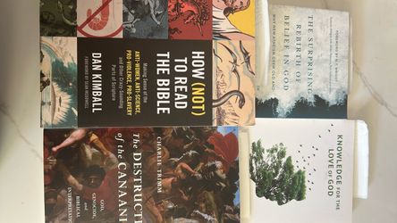 Lot of 4 Christian Theology Books