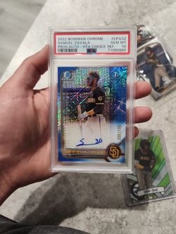 Samual Zavala PSA 10 Auto /150!