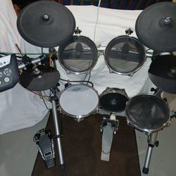 Roland + Pintech custom electronic drumset