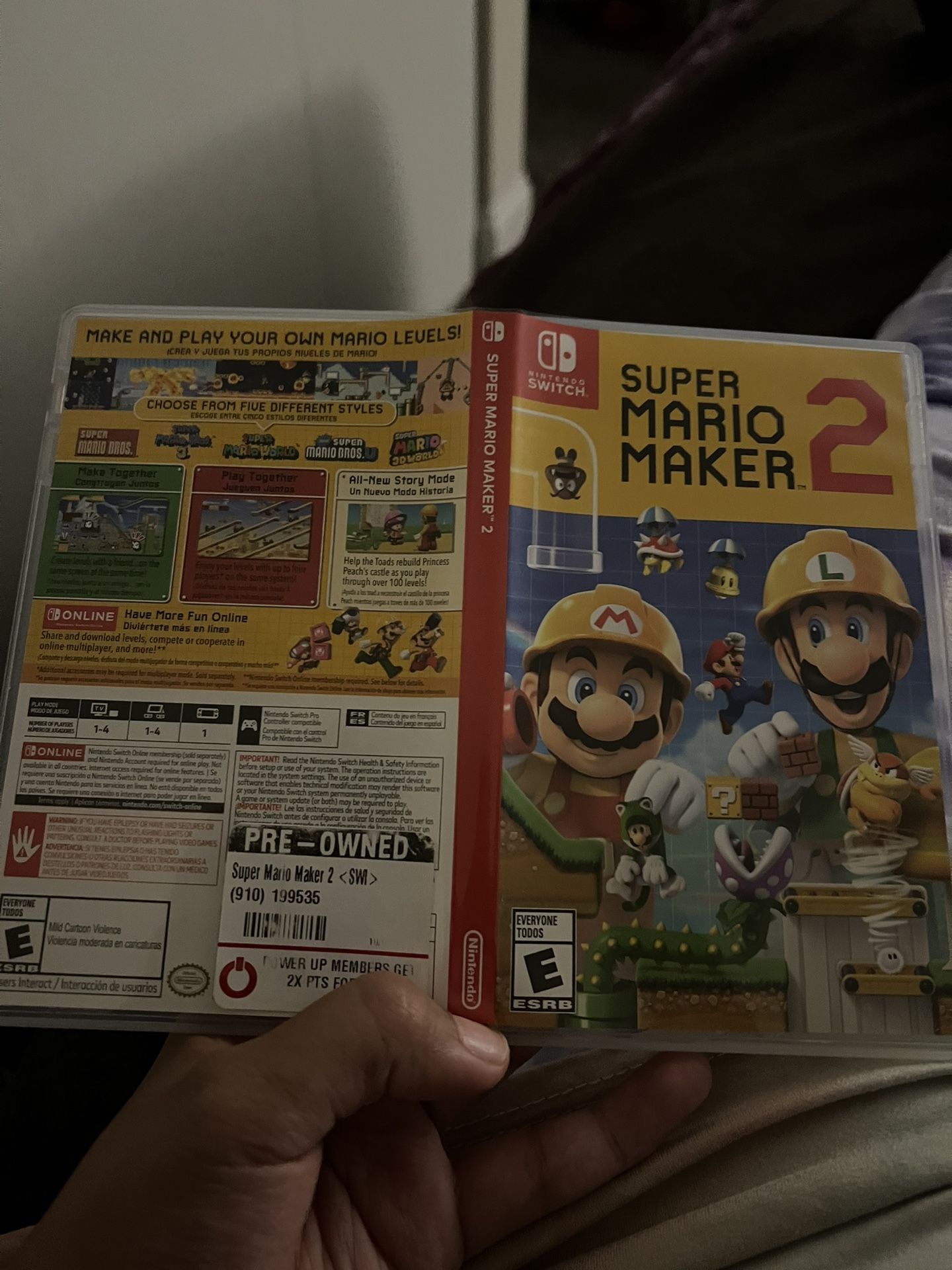 Nintendo SWiTCH SUPER MARIO 2 MAKER