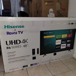 Hisense 65 Inches 4k Smart Wifi Roku UHDTV On Sale With Warranty 