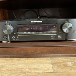 Marantz NR1608 7.2 Channel Home Theater Receiver with Wi-Fi, Dolby Atmos