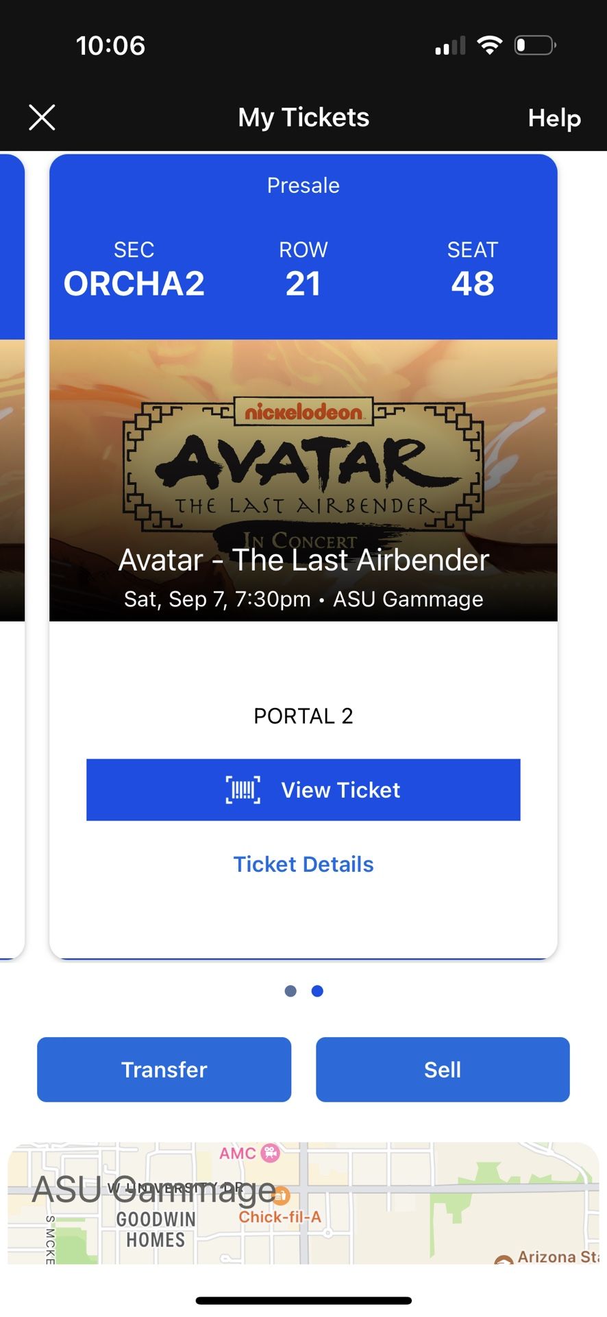 2 Tickets To Avatar The Last Airbender In Concert