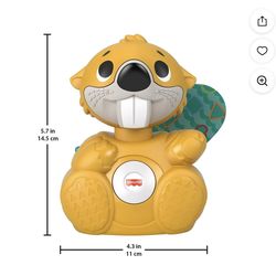🦫 Fisher-Price Linkimals Boppin' Beaver - Interactive Musical Toy