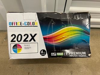 202X Black and Magenta Toner Cartridge.