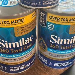 $50 Two large cans of Similac