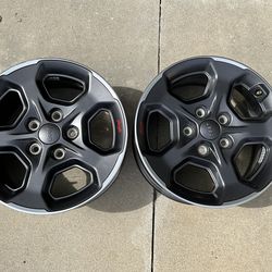 Jeep Rubicon, Wrangler wheels