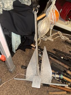Aluminum boat anchor