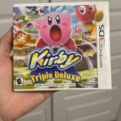 Kirby: Triple Deluxe (Case and Cartridge)