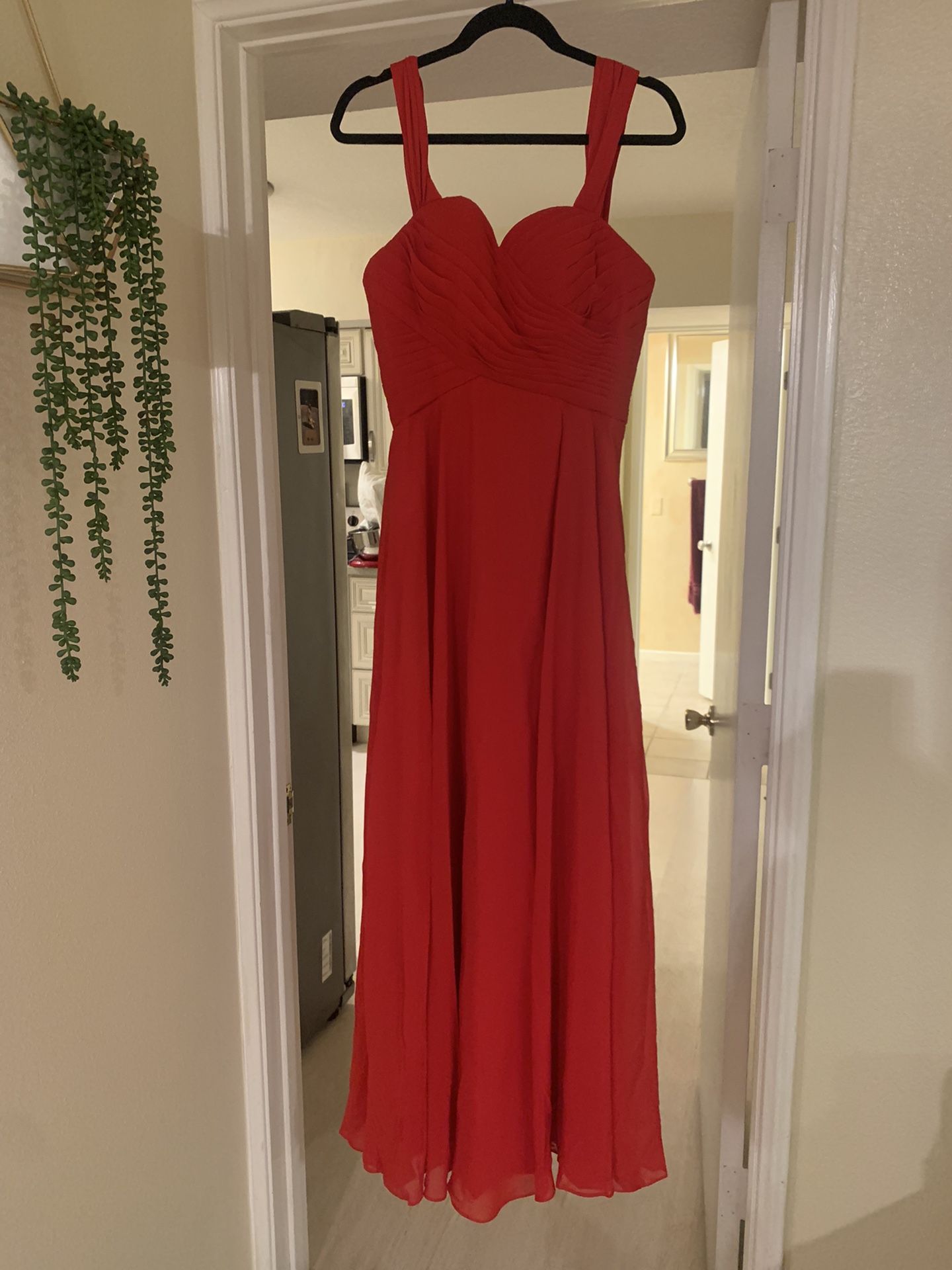 Candy Apple Red Dress (never worn)