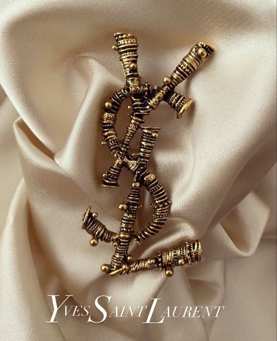 YSL Brooch