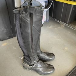 Ariat Women’s V Sport Zip Tall Riding Boot Size 7.5